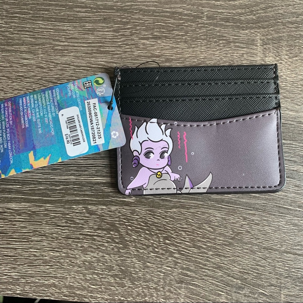Loungefly Disney Villains Chibi Group Cardholder